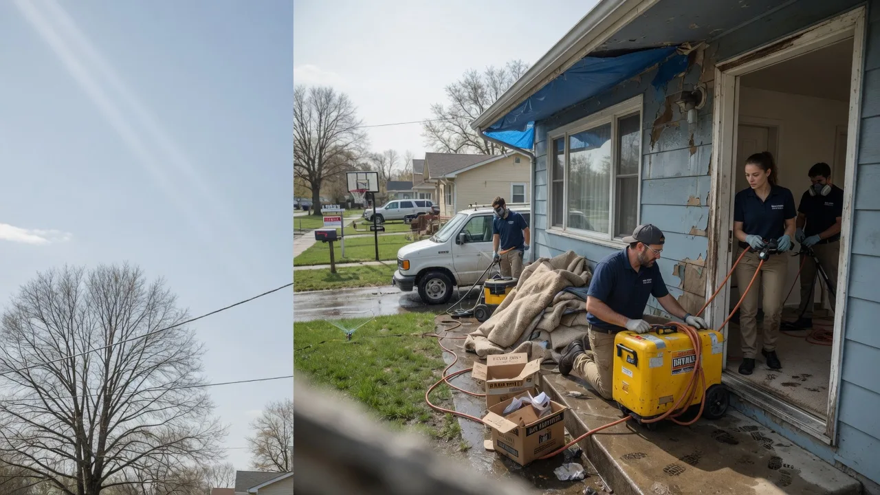 Basement Flood Cleanup in Springville, TN near me